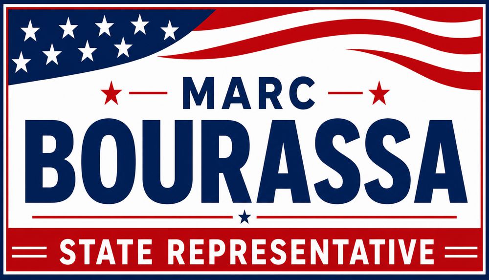 Marc Bourassa State Representative Logo